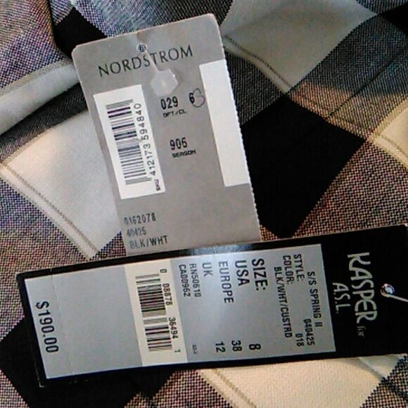 NWT Kasper for A.S.L.  Zippered Jacket - Picture 10 of 12